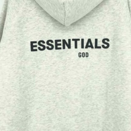 Essentials Fleeces Gray Hoodie