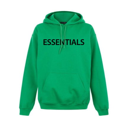Essentials Oversized Sweat Hoodie Green