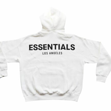 Fear Of God Essentials Los Angeles Hoodie White