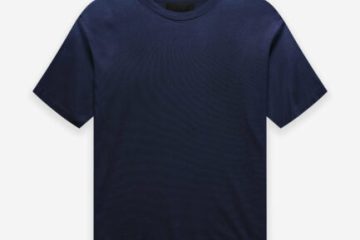 Fear of God 7 Navy Blue Tee - A Style Statement