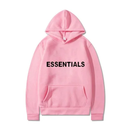 Fear of God Pink Essentials Hoodie